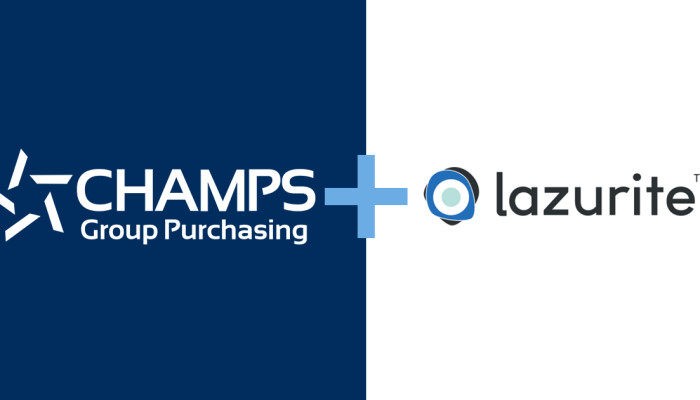 Lazurite Holdings LLC and CHAMPS Group Purchasing Announce Supplier Agreement